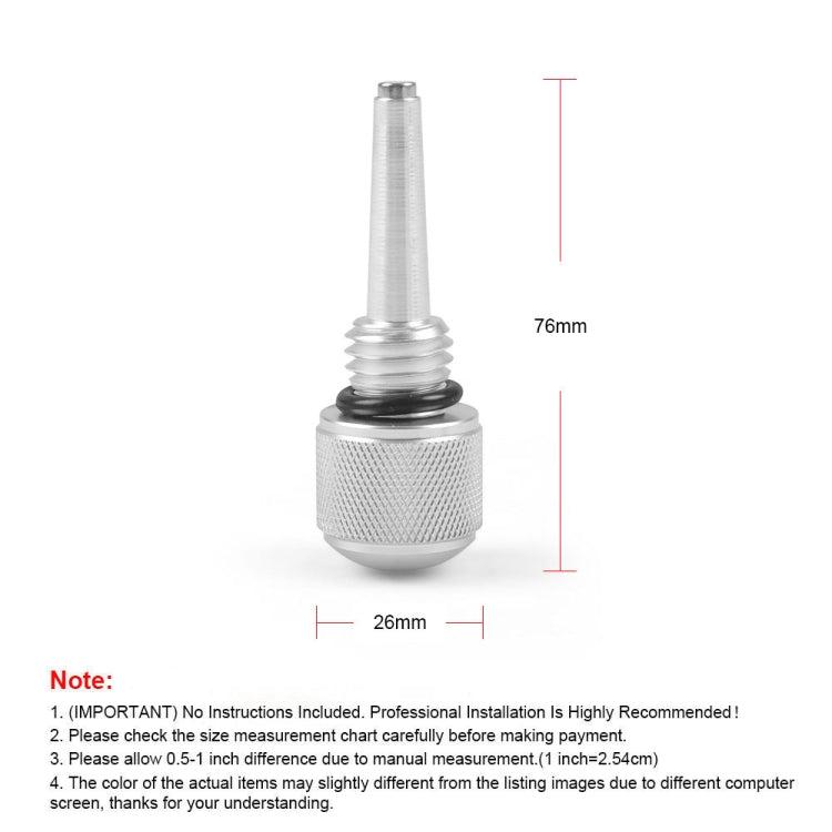 For WEN Yamaha Predator M18 x 2.5 Inverter Generator Magnetic Dipstick
