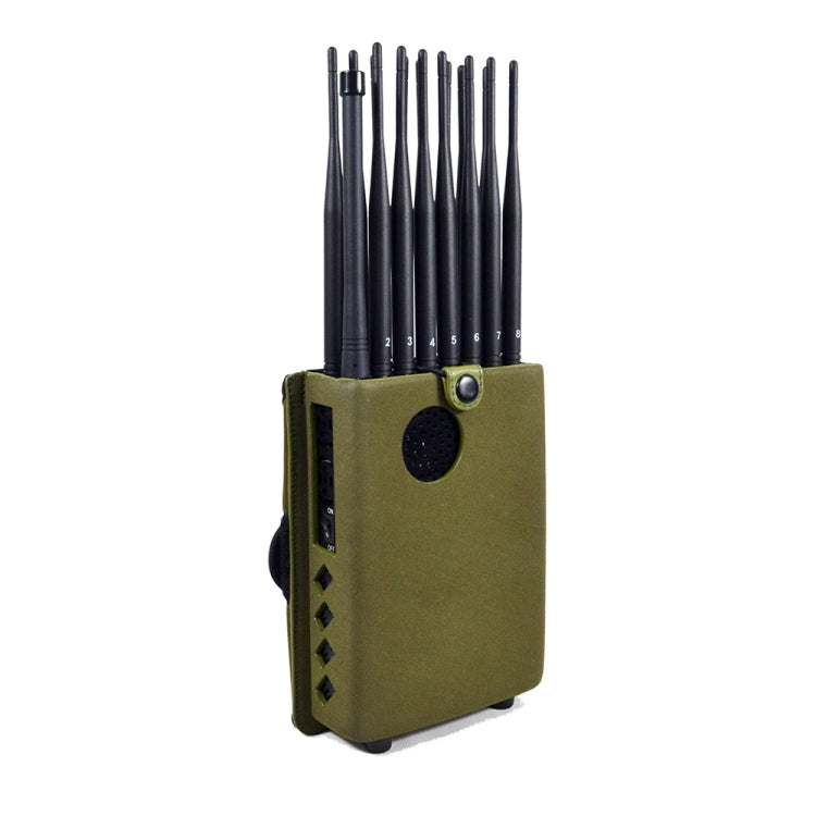 JAX-121A-16 5G/2G/3G/4G/WIFI/GPS/LOJACK 16 Antennas Mobile Signal Jammer