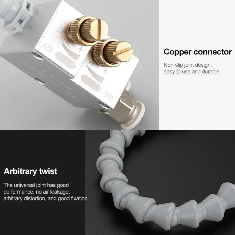 CNC Lathe Mist Coolant Lubrication Spray Engraving Machine Cooling Sprayer