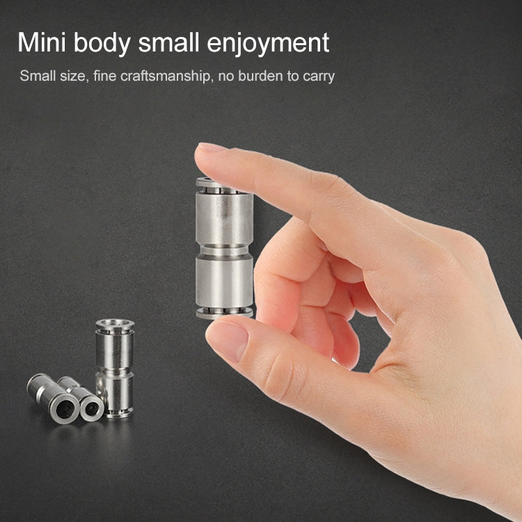 LAIZE Nickel Plated Copper Straight Pneumatic Quick Fitting Connector