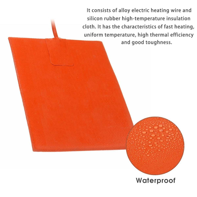 9 x 13cm Car Engine Oil Pan Sump Tank Heater Pad