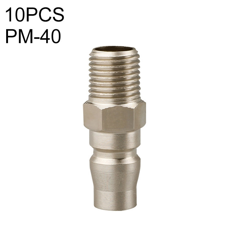 10pcs C-type Self-lock Pneumatic Quick Fitting Connector