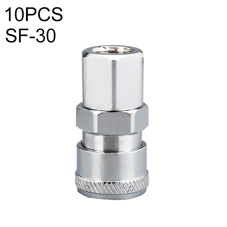 10pcs C-type Self-lock Air Tube Pneumatic Quick Fitting Connector