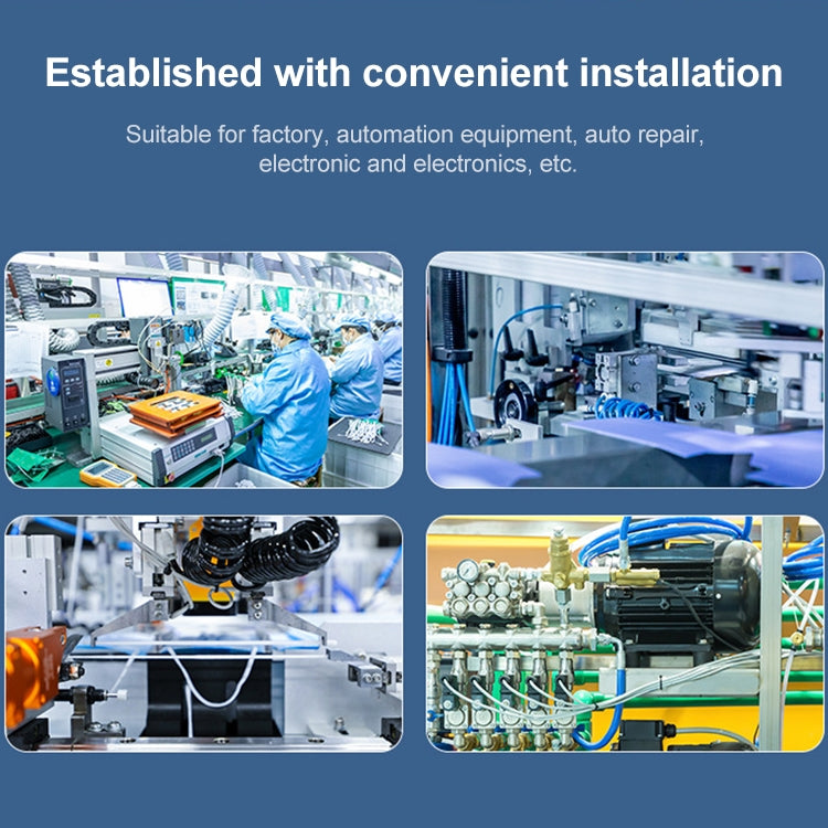 10pcs C-type Self-lock Air Tube Pneumatic Quick Fitting Connector