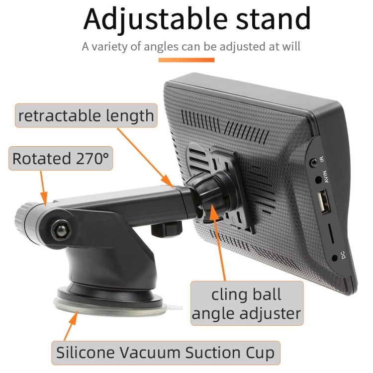 7 inch Wireless CarPlay Radio Multimedia Player 1080P IPS Touch Screen MP5 Radios Bluetooth Monitor