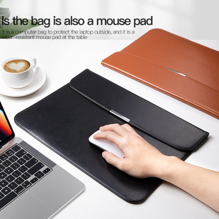 Ultra-thin PU Leather Laptop Sleeve