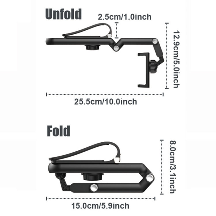 Multifunctional Car Sun Visor Rear Seat Mobile Phone Holder