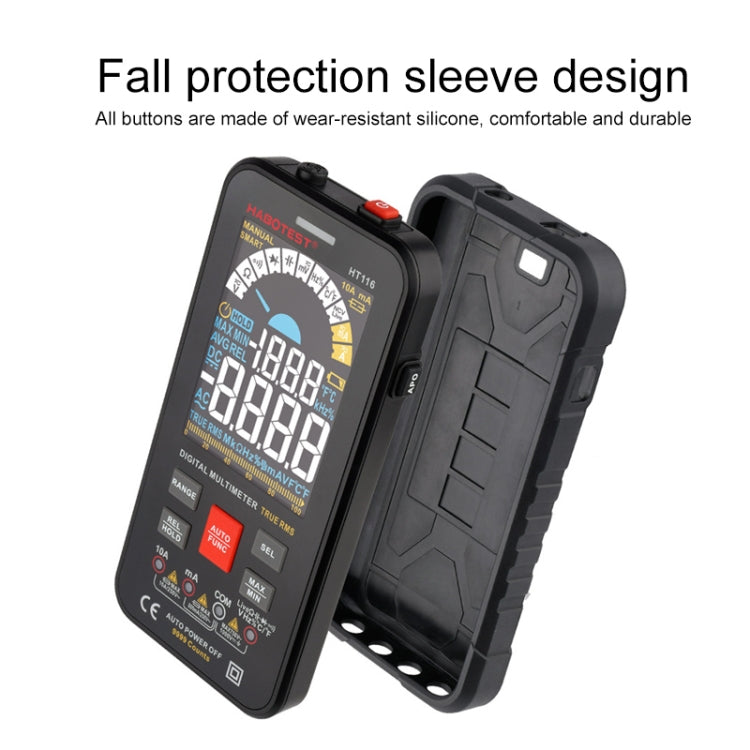 HABOTEST HT116 Large Screen Smart Automatic Digital Multimeter