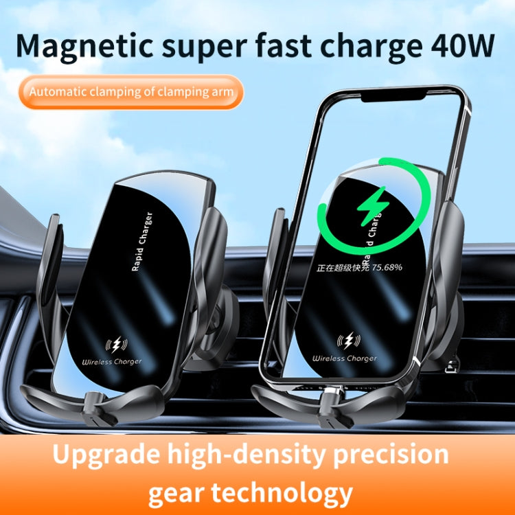 V5S 40W Magnetic Fast Charging Car Phone Holder