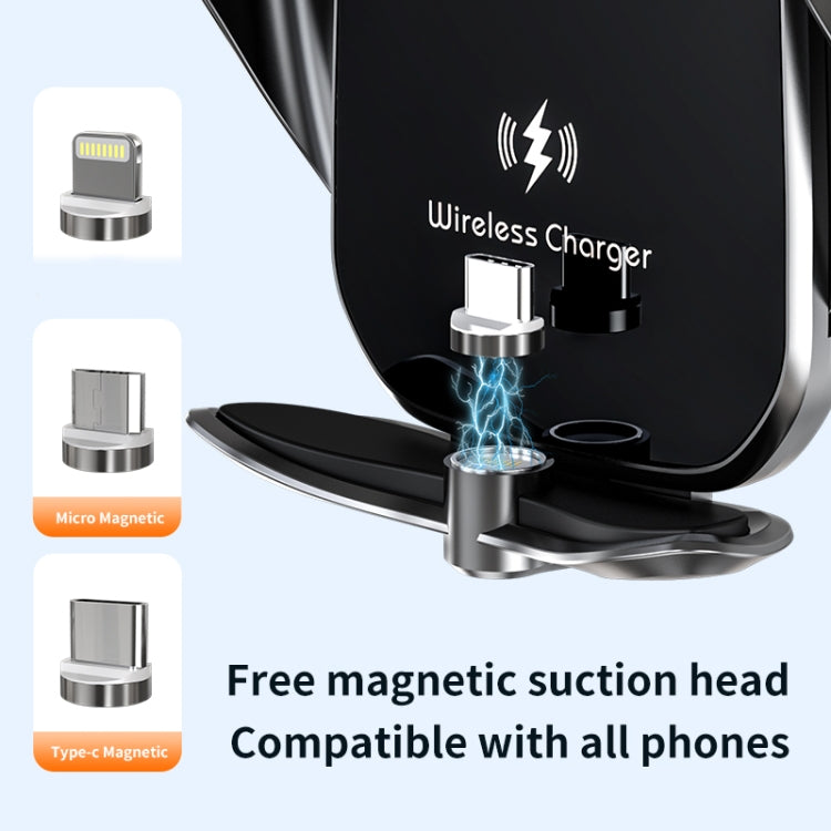 V5S 40W Magnetic Fast Charging Car Phone Holder