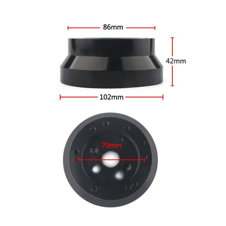 5 & 6 Hole Steering Wheel Polished Hub Adapter