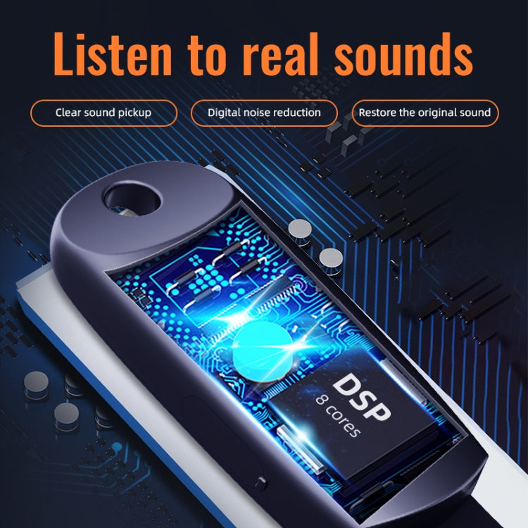 JNN S26 Smart Digital Noise Canceling Voice Recorder with Lanyard