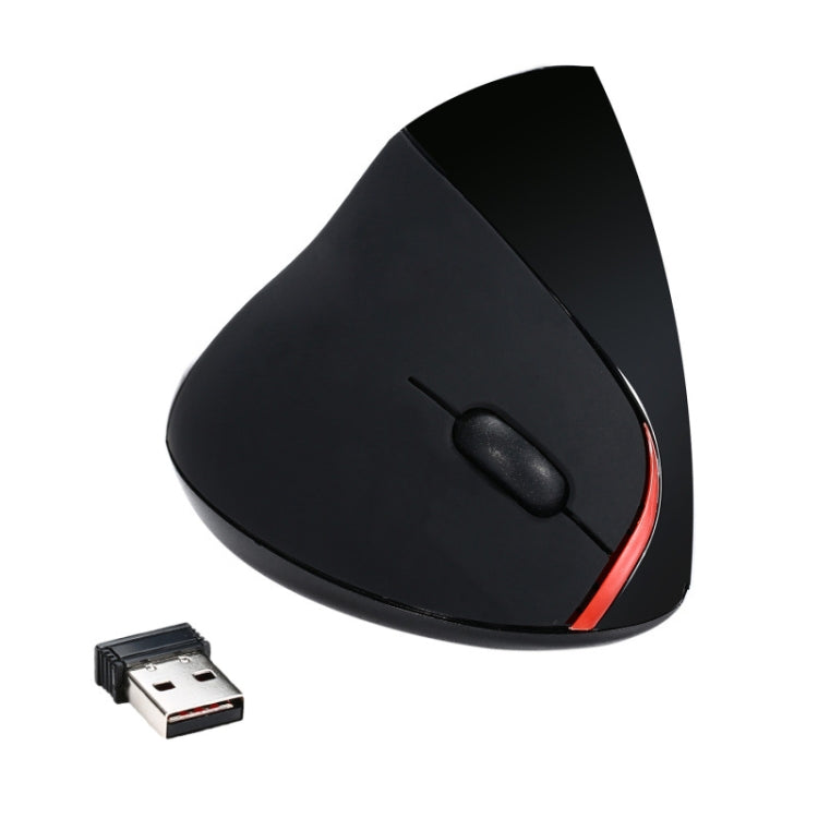 HXSJ A889 6 Keys 2400DPI 2.4GHz Vertical Wireless Mouse Rechargeable
