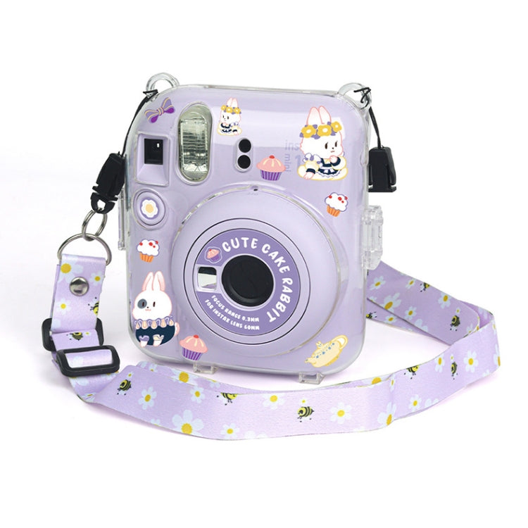 Crystal Hard Acrylic Camera Case with Shoulder Strap