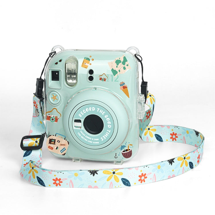 Crystal Hard Acrylic Camera Case with Shoulder Strap