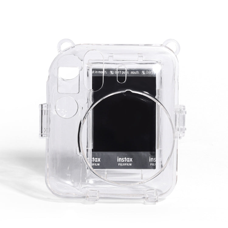 Crystal Hard Acrylic Camera Case with Shoulder Strap