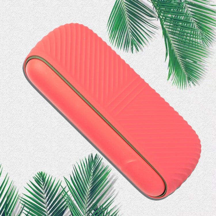 Silicone Electronic Cigarette Case Charging Compartment With Side Cover