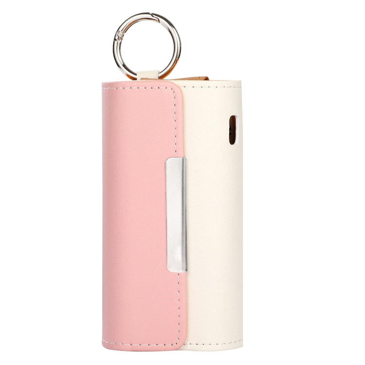Portable Contrasting Color Electronic Cigarette Storage Bag with Hanging Loop