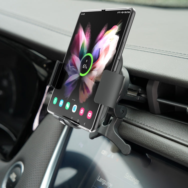 S3 Dual Coil Car Phone Holder Wireless Charger