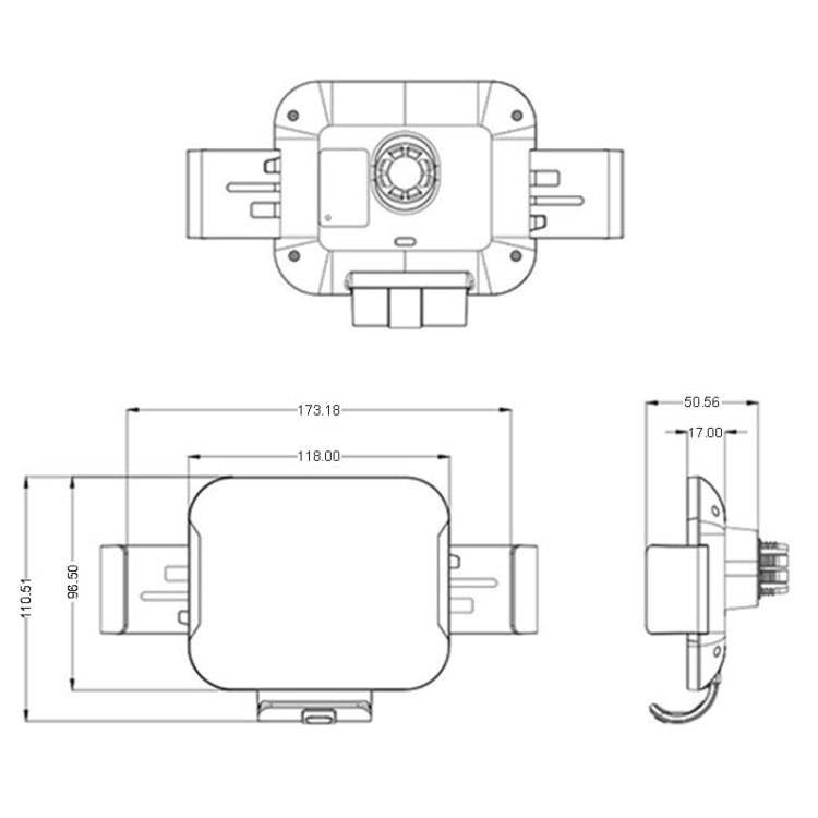 S7 Dual Coil Car Phone Holder Wireless Charger