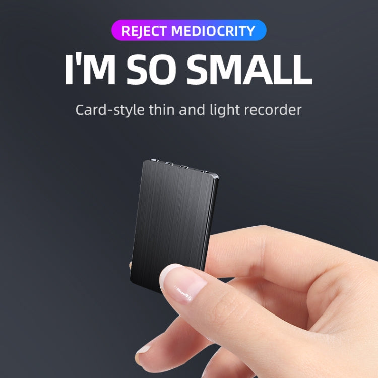 JNN M2 Ultra-thin HD Noise Reduction Intelligent Control Voice Voice Recorder