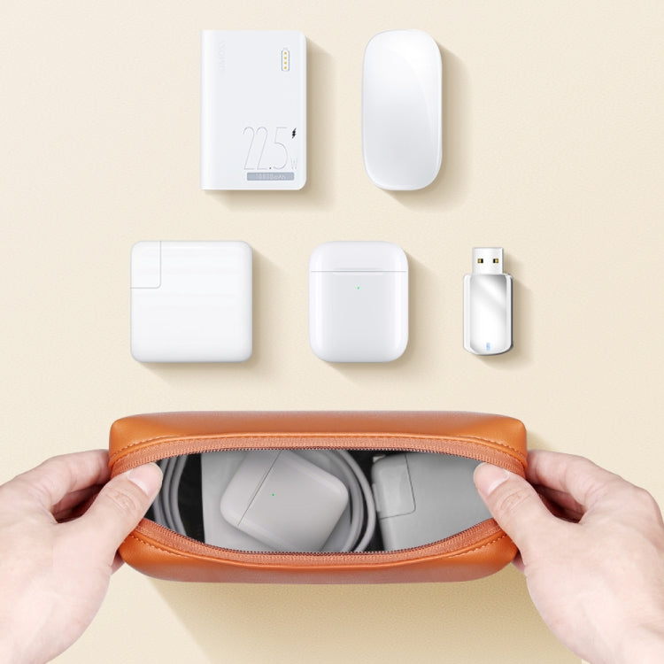 Waterproof PU Leather Laptop Accessory Bag