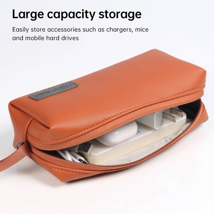 Waterproof PU Leather Laptop Accessory Bag