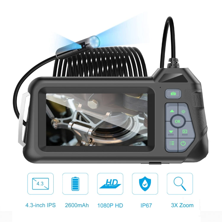 M60 4.3 inch Dual Camera with Screen Endoscope