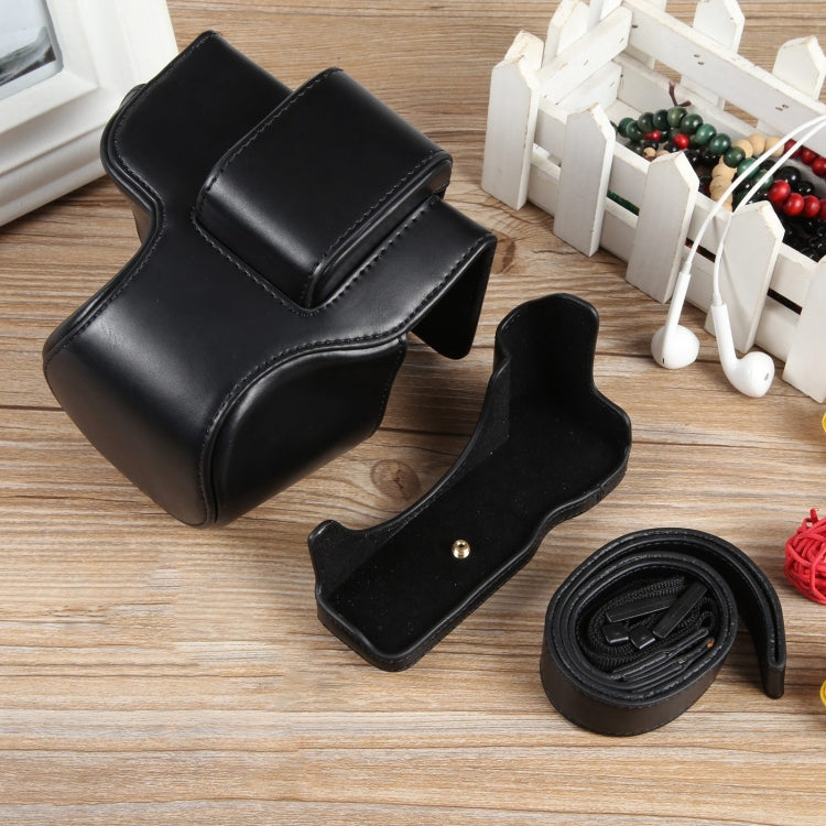 Full Body Magnetic Leather Camera Case Bag with Strap, Regular Edition