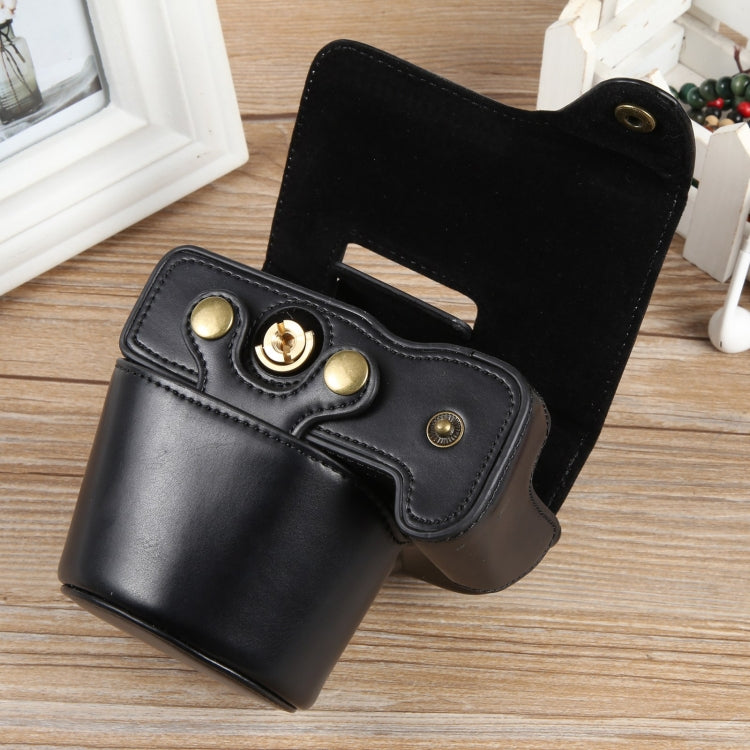 Full Body Magnetic Leather Camera Case Bag with Strap, Regular Edition