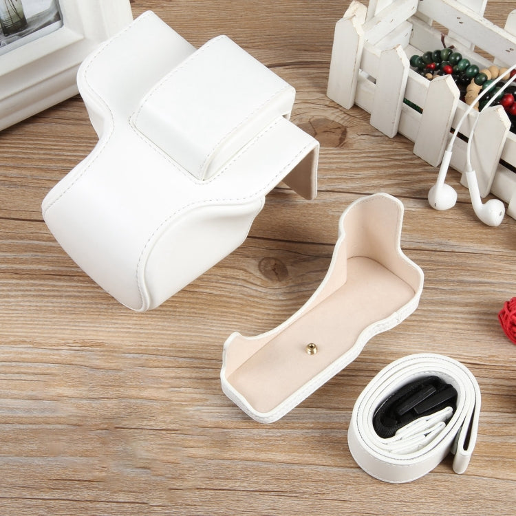 Full Body Magnetic Leather Camera Case Bag with Strap, Regular Edition