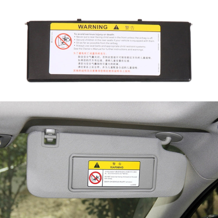 For Peugeot 308 2010-2022 Left-hand Drive Car Sun Visor Makeup Mirror Cover 98177070