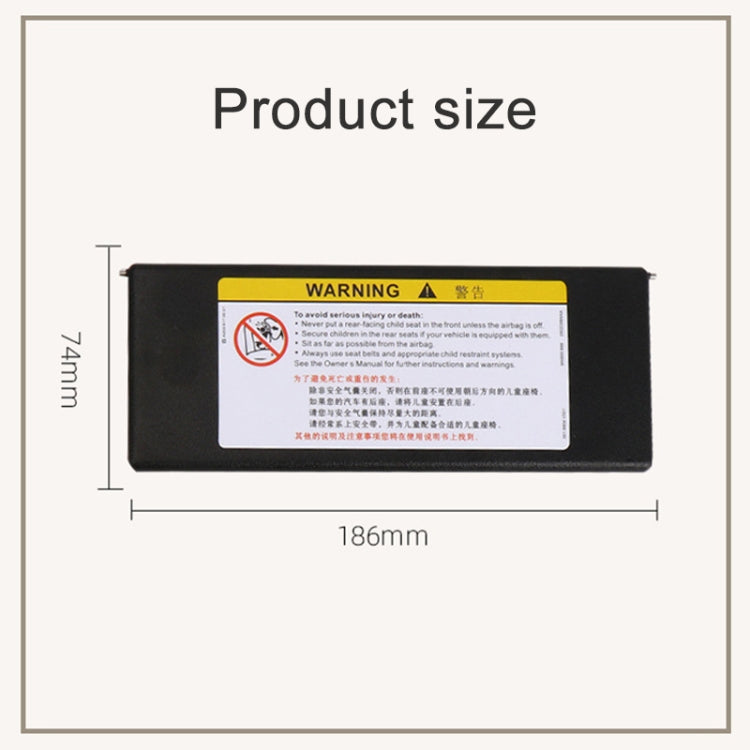 For Peugeot 308 2010-2022 Left-hand Drive Car Sun Visor Makeup Mirror Cover 98177070