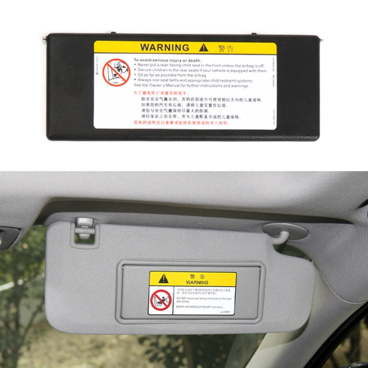 For Buick / Chevrolet Left-hand Drive Car Sun Visor Makeup Mirror 23196443