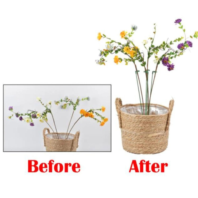 10pcs Plant Potted Flower Shape Support Rod Fixed Anti-lodging Leaf Guard Frame