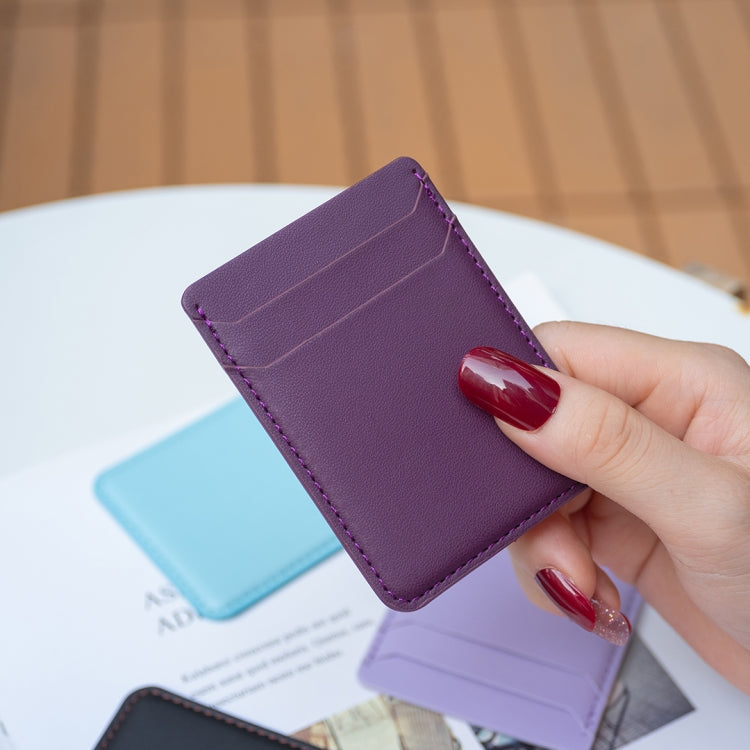 BFK12 R20 Texture Card Bag Mobile Phone Back Sticker