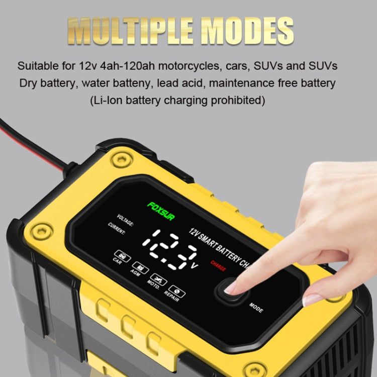 FOXSUR FBC1206E 6A 12V Car / Motorcycle Smart Battery Charger