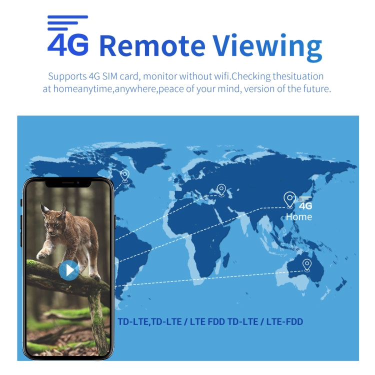 ESCAM QF380 4MP Network Solar PIR Alert Smart Wildlife Hunting Camera