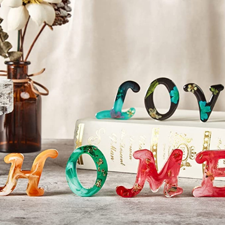 DIY Crystal Resin Epoxy Keychain Silicone Mirror Mold