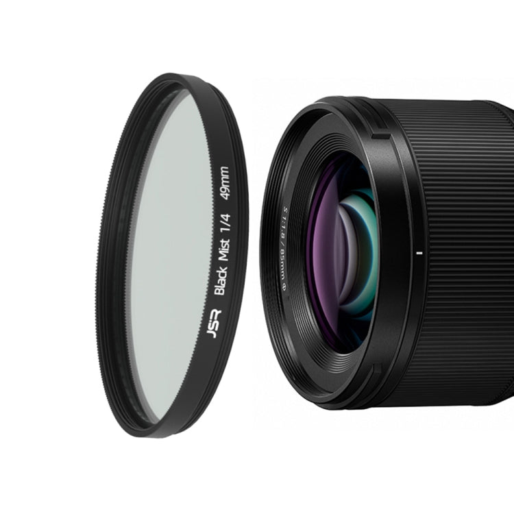 JSR Black Mist Filter Camera Lens Filter, 37mm, 43mm, 46mm, 49mm, 52mm, 55mm, 58mm, 62mm, 67mm, 72mm, 77mm, 82mm