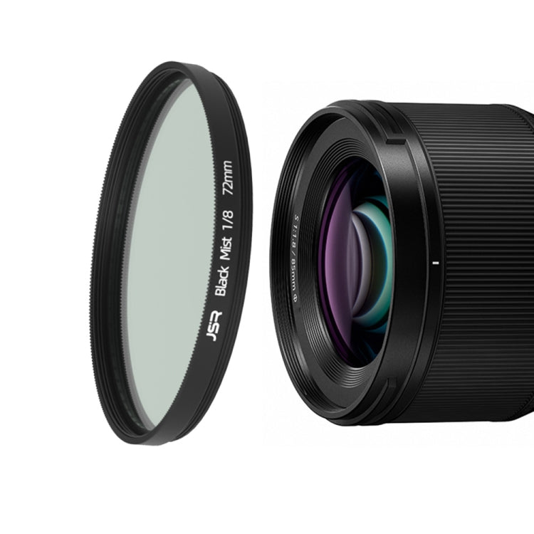 JSR Black Mist Filter Camera Lens Filter, 37mm, 43mm, 46mm, 49mm, 52mm, 55mm, 58mm, 62mm, 67mm, 72mm, 77mm, 82mm