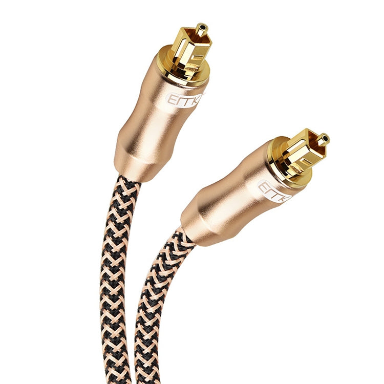EMK Gold-plated TV Digital Audio Optical Fiber Connecting Cable