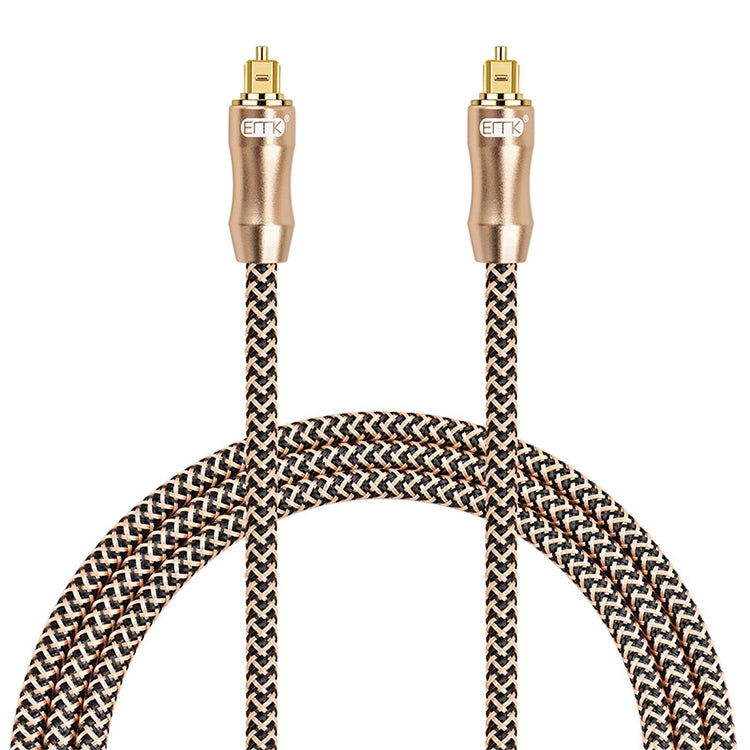 EMK Gold-plated TV Digital Audio Optical Fiber Connecting Cable