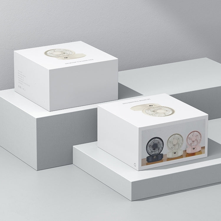 WSK302 4000mAh Swivel Head Wall Mounted Fan with Night Light