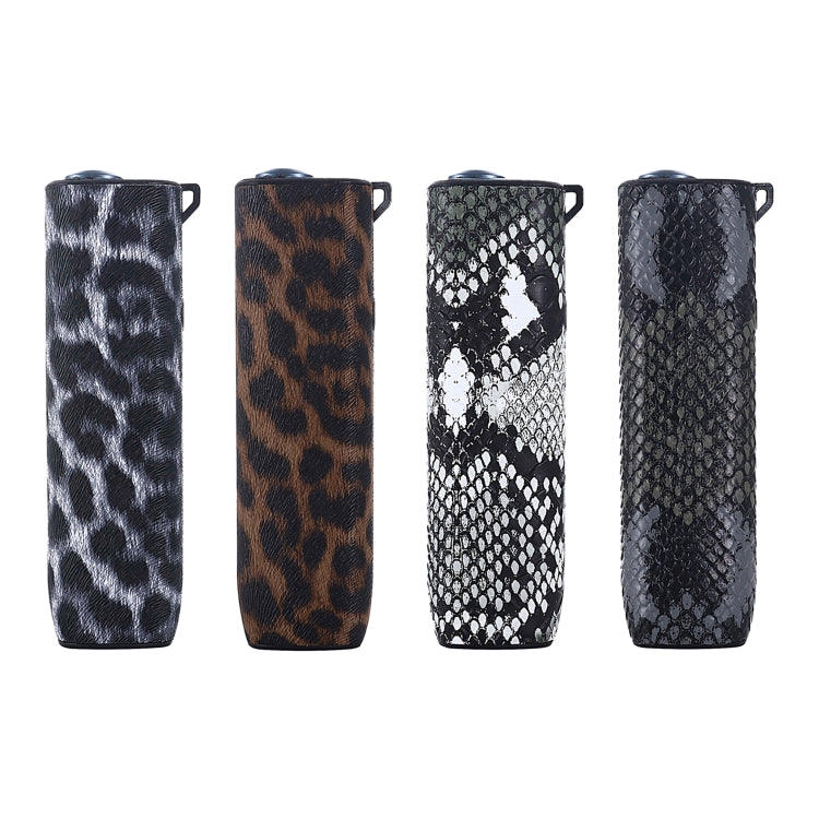 Snake Pattern TPU+PU Electronic Cigarette Protective Case with Lanyard