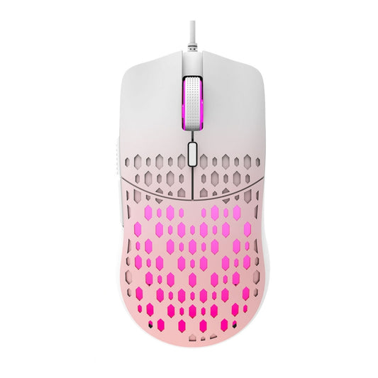 HXSJ S500 3600DPI Colorful Luminous Wired Mouse, Cable Length: 1.5m