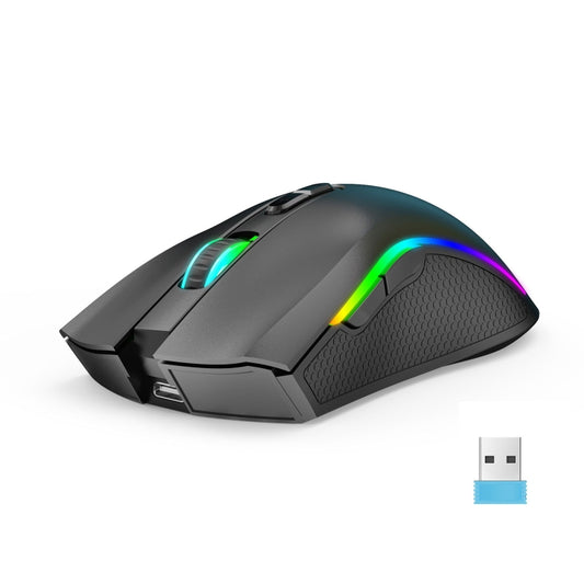 HXSJ T69 4800DPI RGB 2.4GHz Wireless Mouse