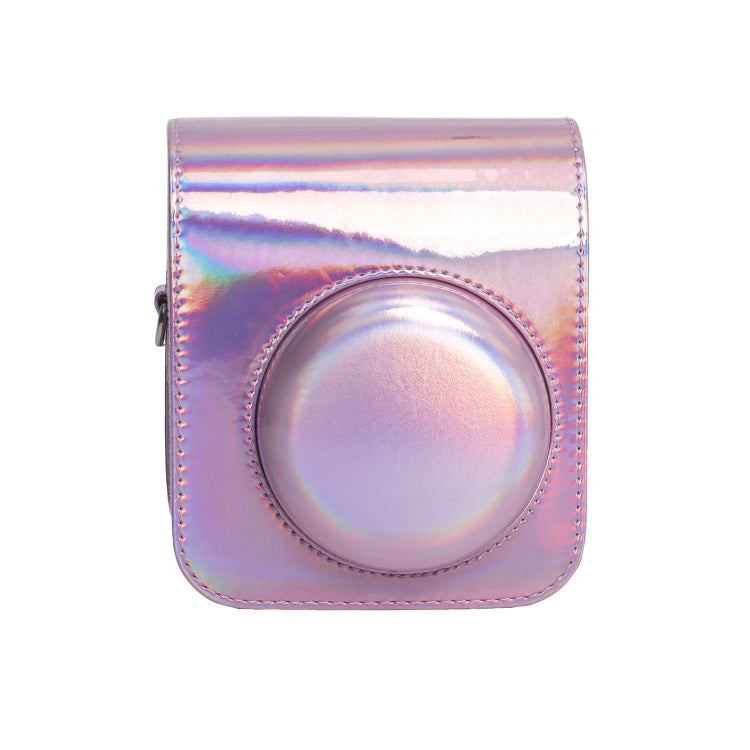 Laser Full Body Leather Case Camera Bag with Strap