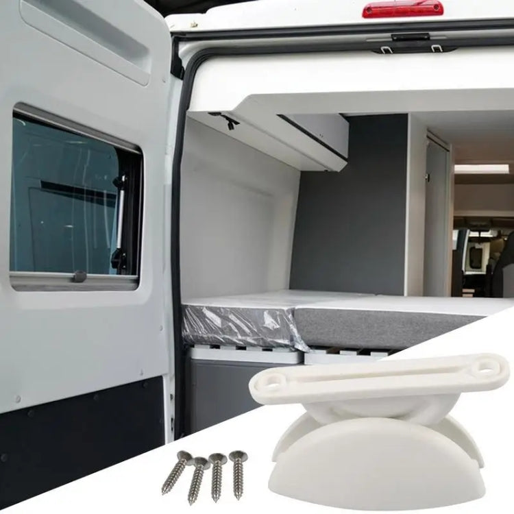 A8627 2 Pair RV Hatch Semi-circular Retainer Kit with Screws