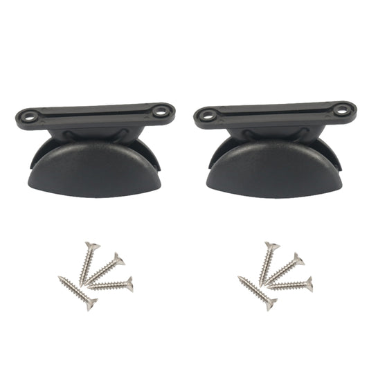 A8628 2 Pair RV Hatch Semi-circular Retainer Kit with Screws